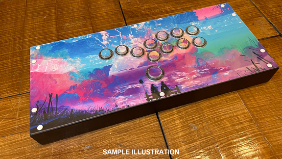 HitBox™ Acrylic Top Panel – Akecon-アケ魂-