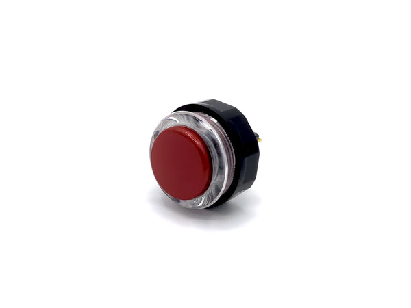 SEIMITSU PS-14-PCN-R 30mm Screw Button Pearl Red/Clear