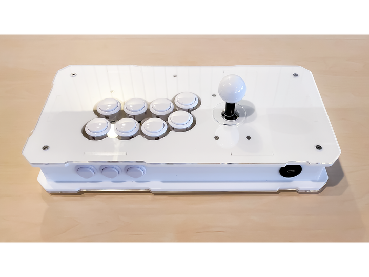 Zero Two Box ZERO TWO FIGHTSTICK Clear/White Case Kit – Akecon-アケ魂-