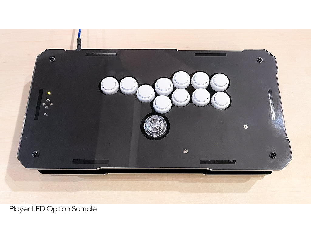 ZERO TWO FIGHTSTICK クリア/ホワイト ケースキット – Akecon-アケ魂-